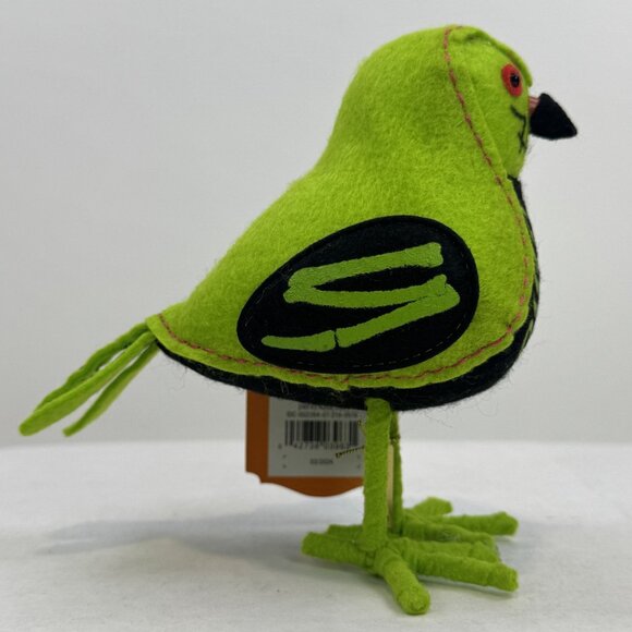Hyde & EEK! X-Ray Featherly Friends Halloween Bird Decor Green Black 2024 NEW - Picture 4 of 12
